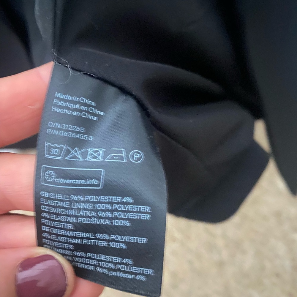 H&M black blazer size 6 - Picture 5 of 6